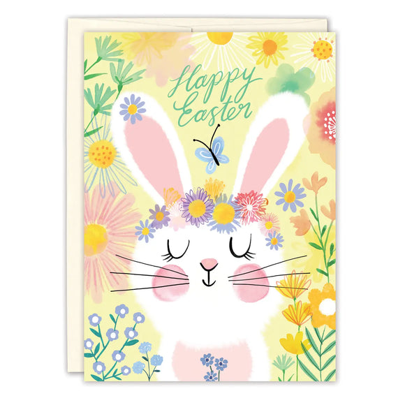Bunny Blooms Easter Card
