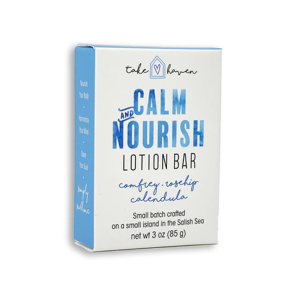 Calm and Nourish Lotion Bar | Comfrey, Rosehip, Calendula