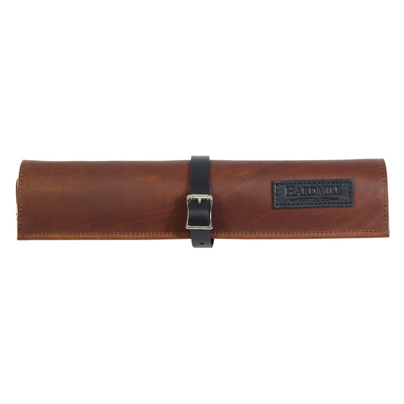 Cognac Leather Tool Roll