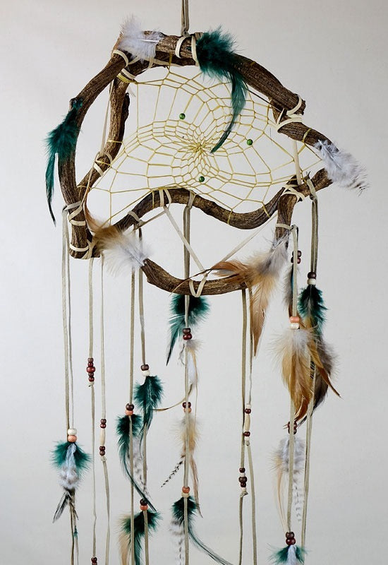 DC135 - Wanderer Twig - Blue/White Feathers
