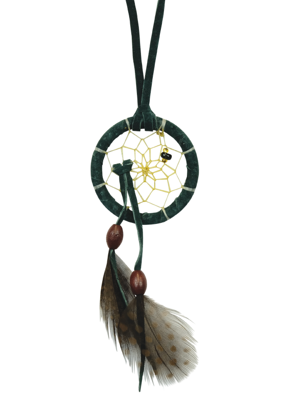 DC235GRN - Green Dream Catcher 1.5"