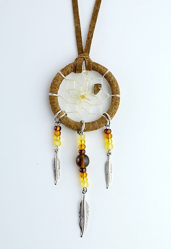 DC342BRN - Brown Dream Catcher 1.5"