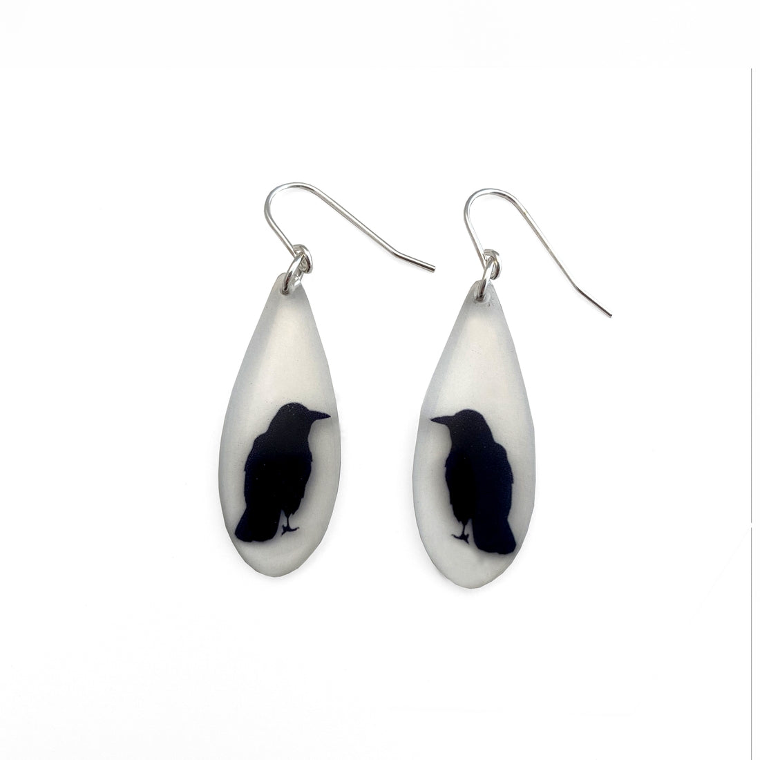 Drip Crow Earrings