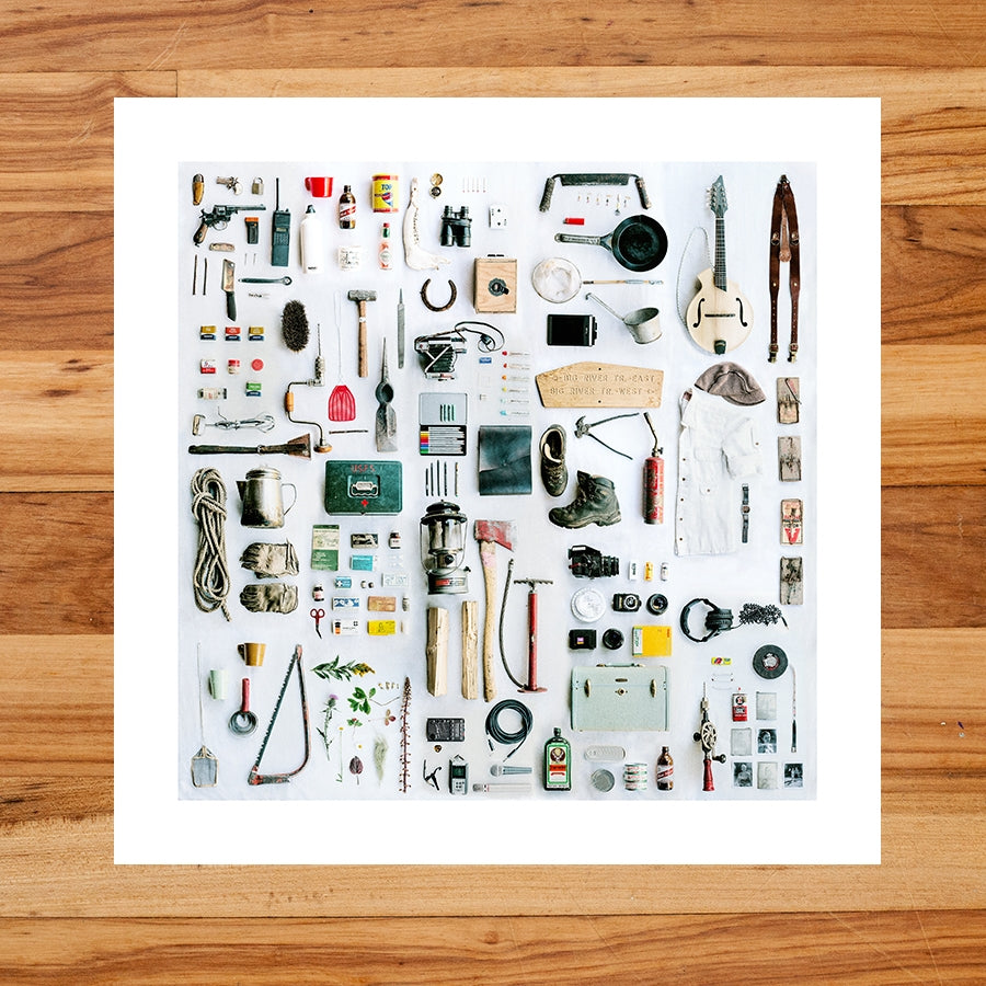 Forest Service Cabin Art Print