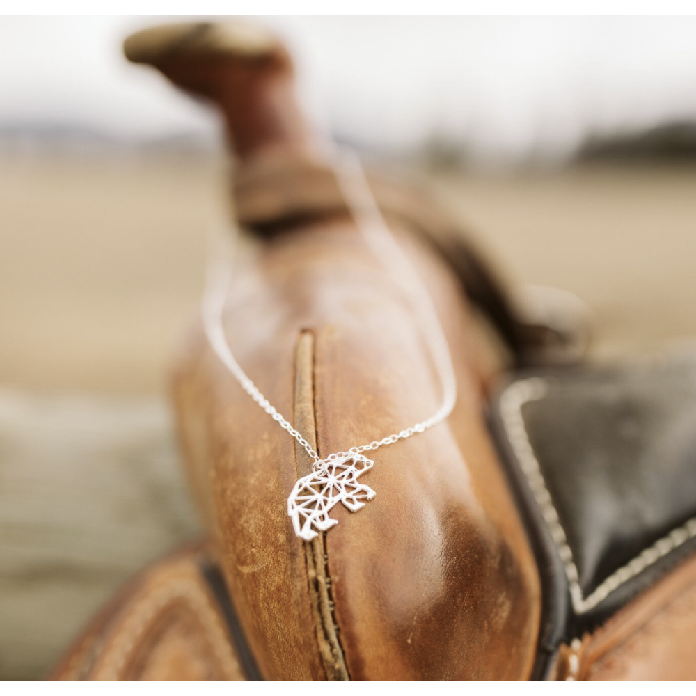 Geo Bear | Silver