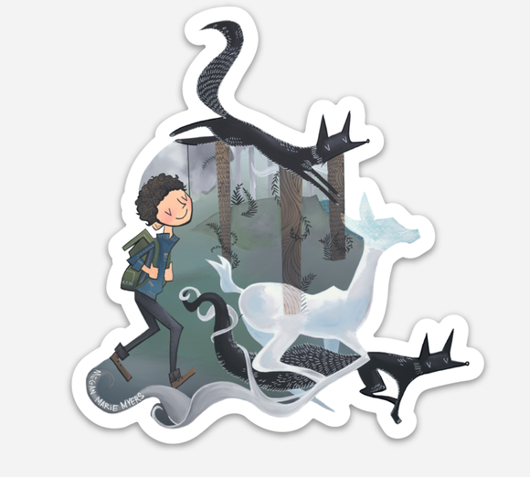 Ghosts of Wild Things (Sticker)