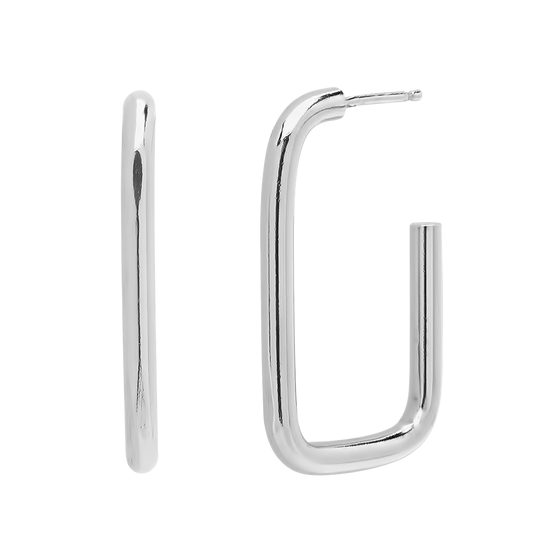 Gravity Hoops - Sterling Silver