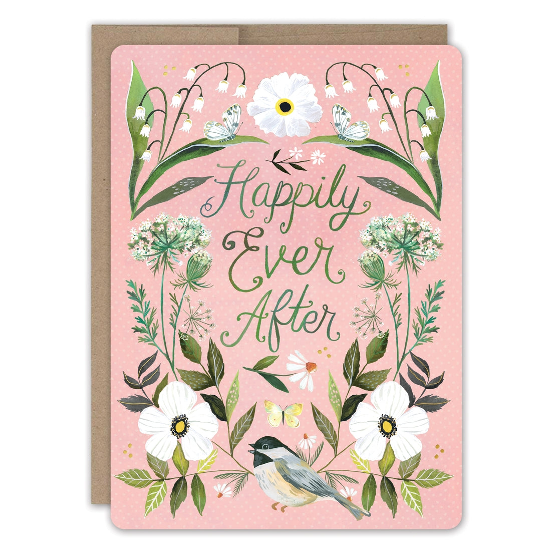 Happily Ever After Wedding Card