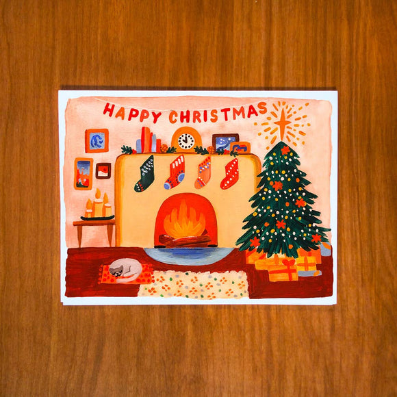 Happy Christmas Greeting Card