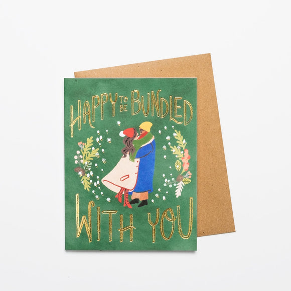 Happy to be Bundled With You Card