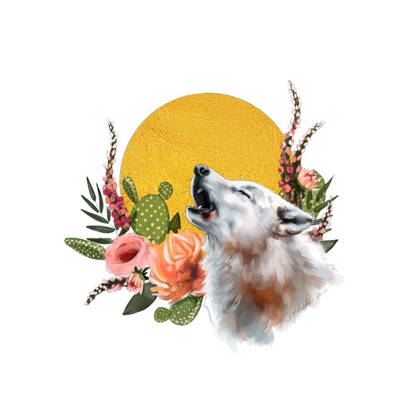 Howling Wolf  | Art Print