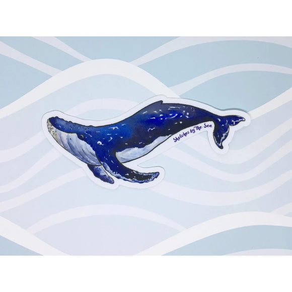Humpback Whale Sticker