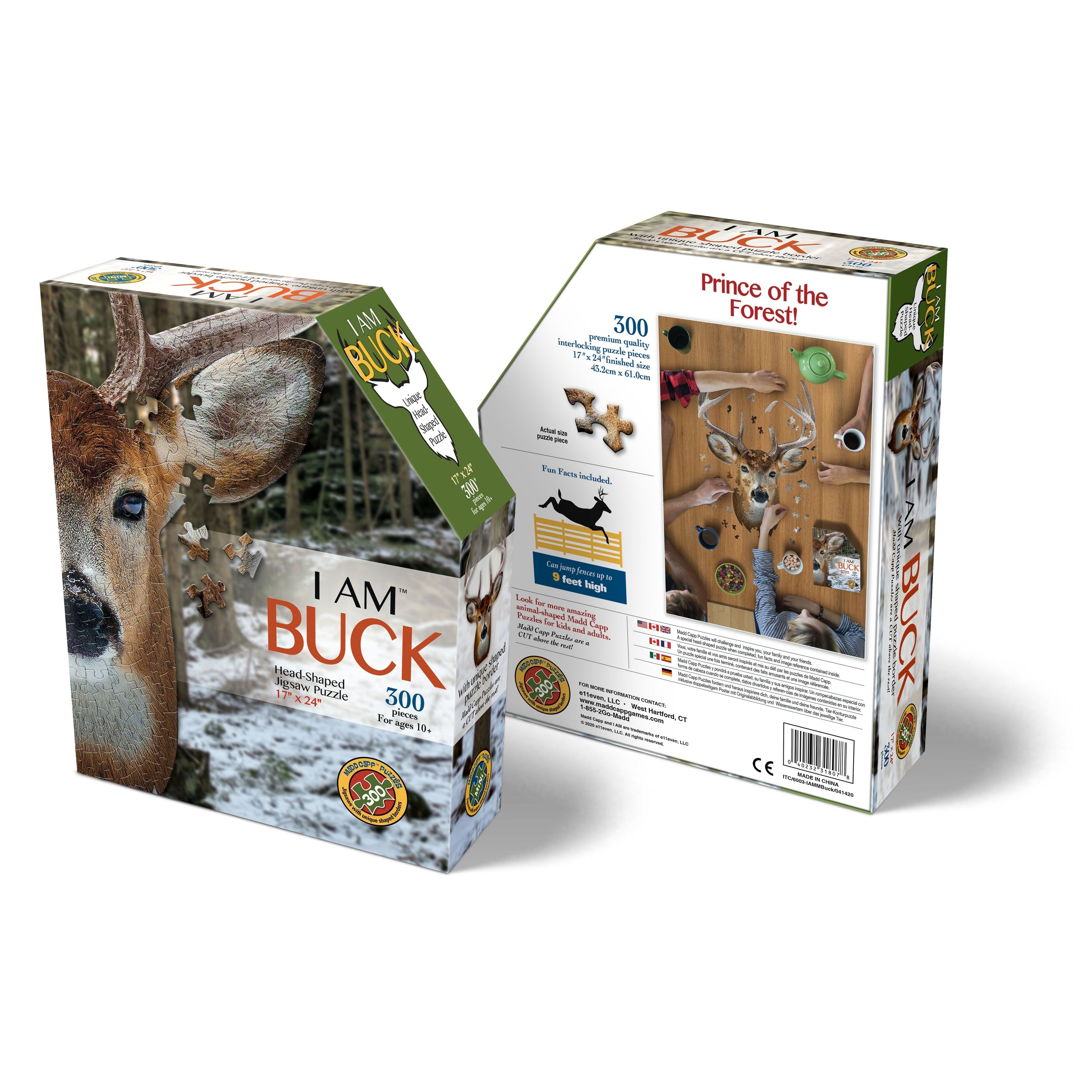 I Am Buck Puzzle by Madd Capp
