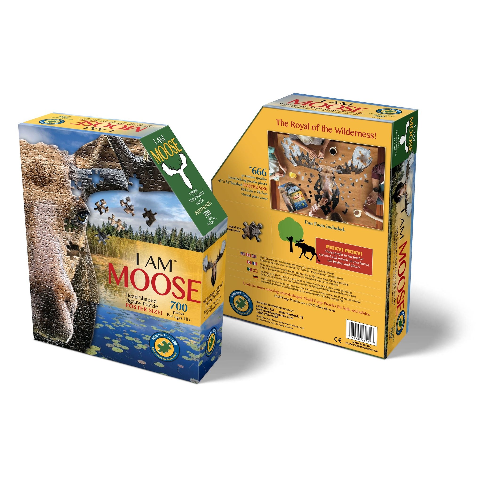 Moose Display 700 Piece Puzzle by Madd Capp