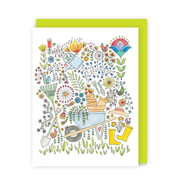 In The Garden Greeting Card
