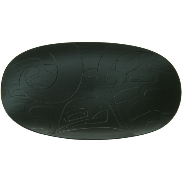 Sea to Sky Land Charcoal Platter - Medium