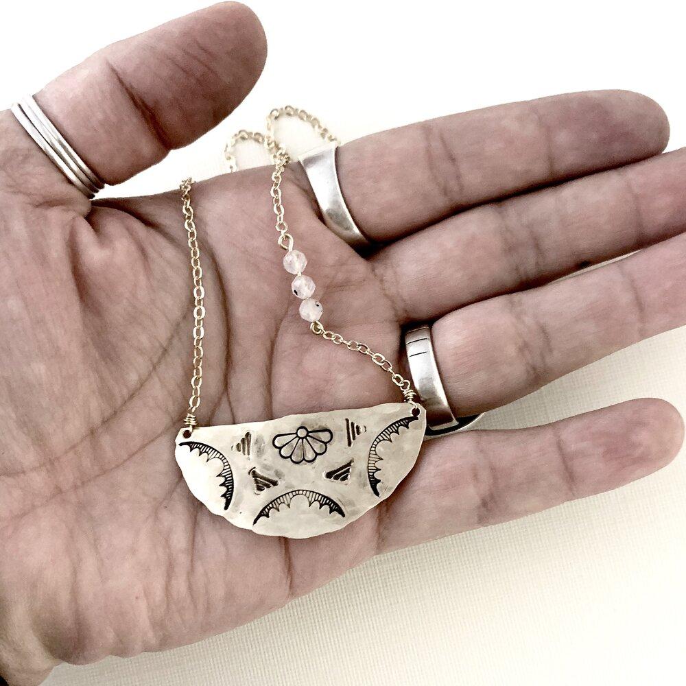 Maiden Necklace Sterling Silver