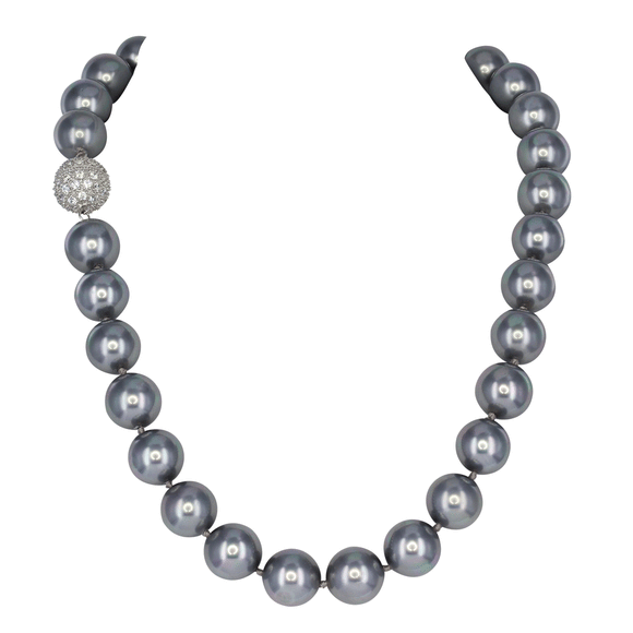 South Sea Shell Pearl Strand Necklace