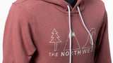 The Northwest Icon Hoodie [Mauve]