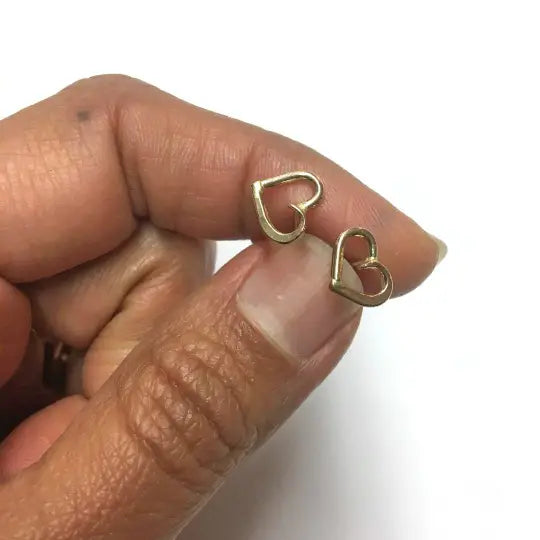 Mini Heart Studs