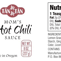 Mom's Hot Chili Sauce