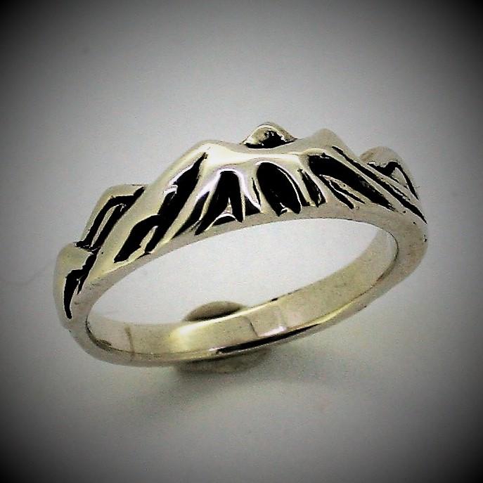 Mt. Rainier Ring - Sterling Silver