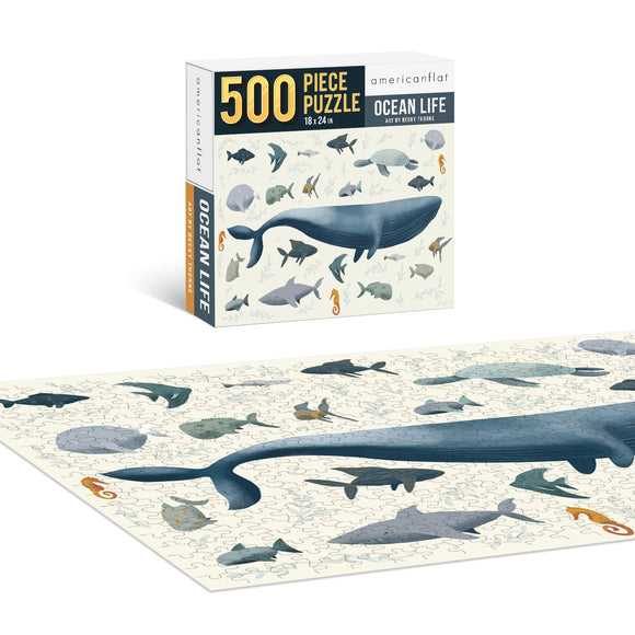 Ocean Life Puzzle - 500 Pieces