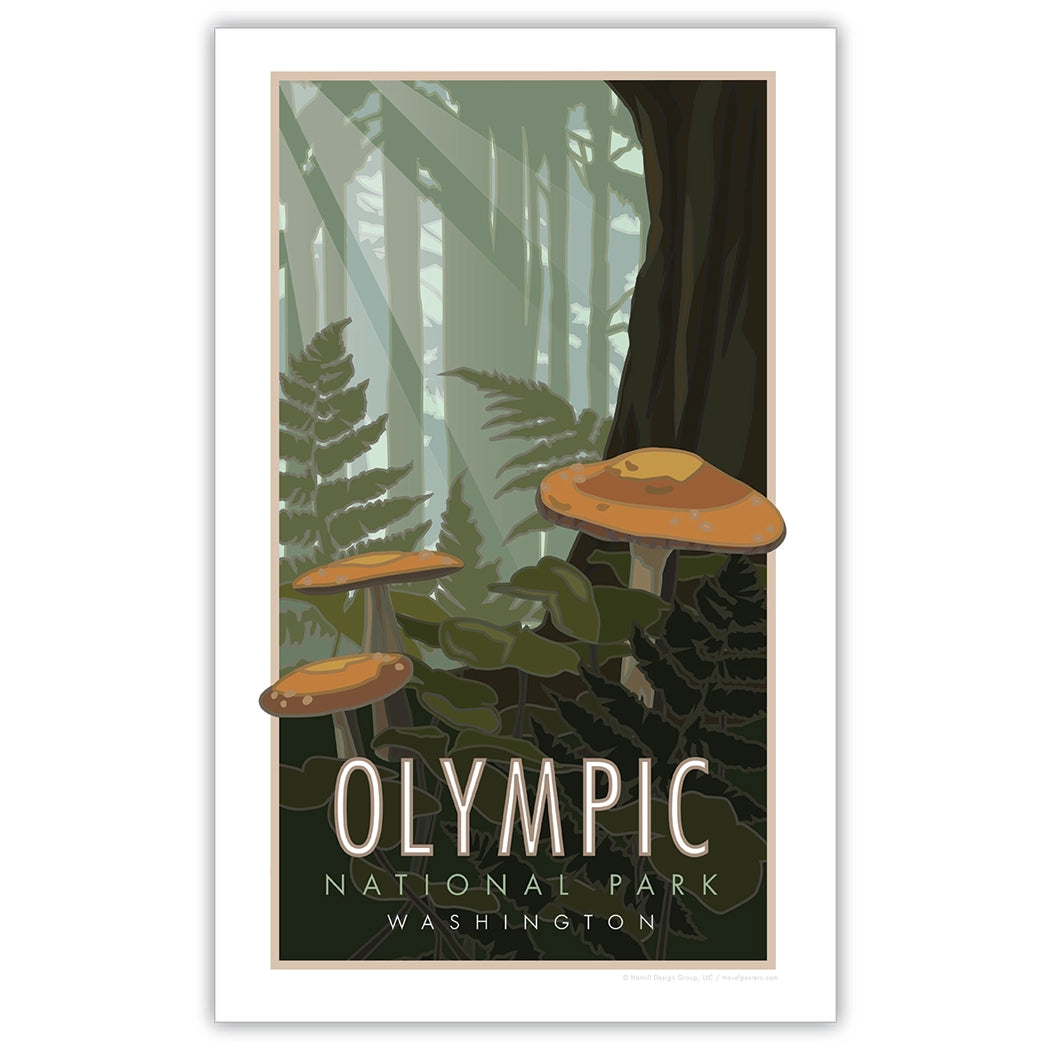 Olympic National Park Poster 11" x 17"