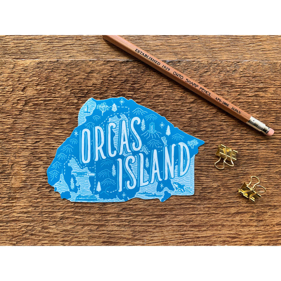 Orcas Island Stickers