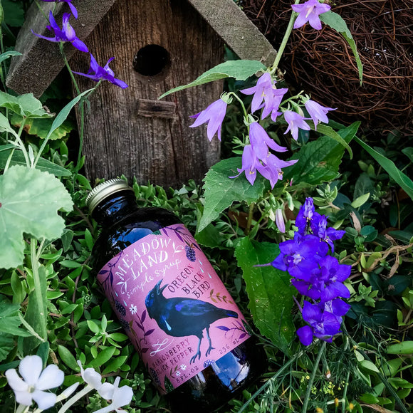 Marionberry Black Pepper Oregon Black Bird Simple Syrup