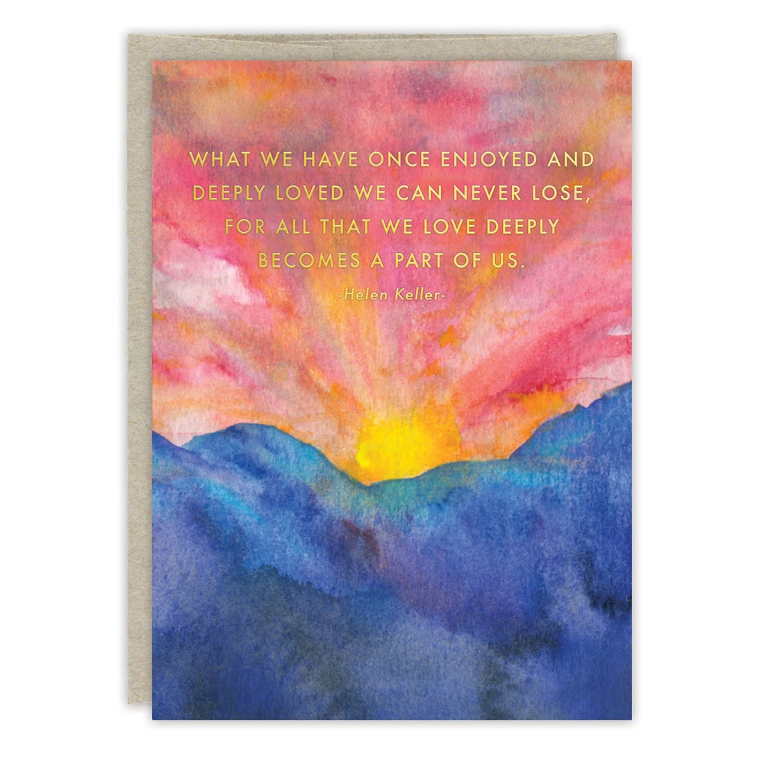 Part Of You Sympathy Card