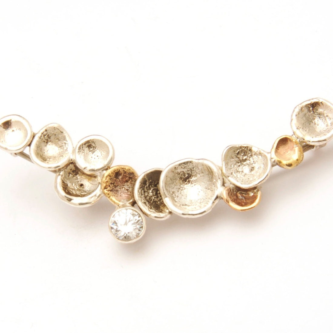 Pebbles on the beach Pendant Blue topaz