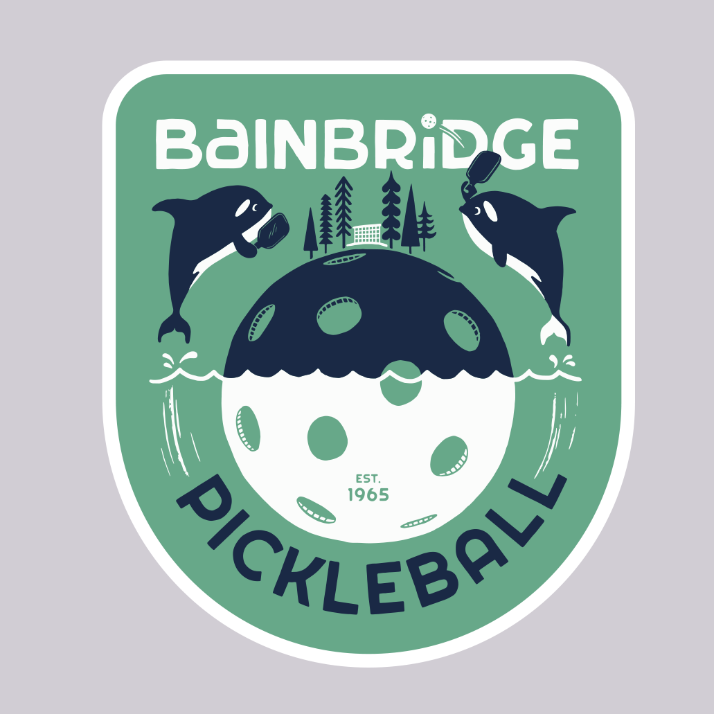 Bainbridge Island Orca Pickleball Patch Millstream Bainbridge
