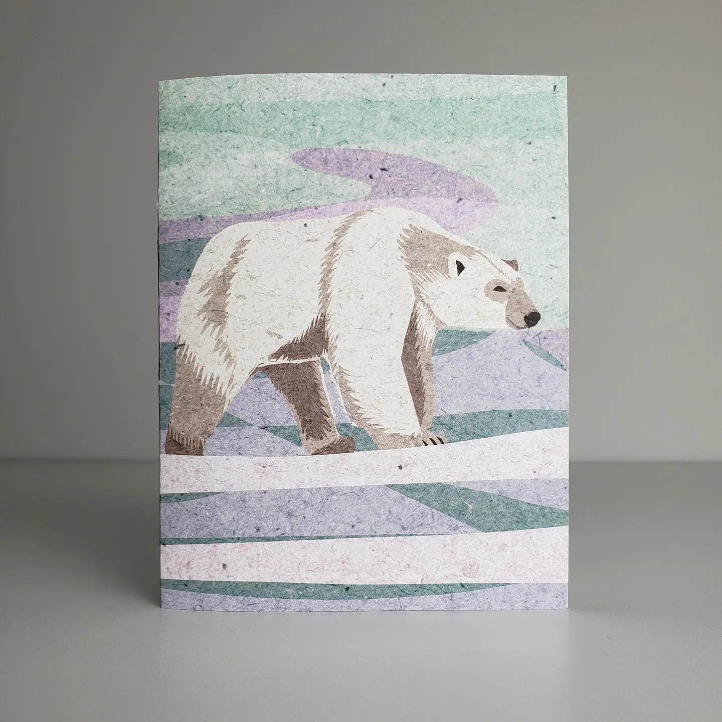 Polar Bears Blank Greeting Card