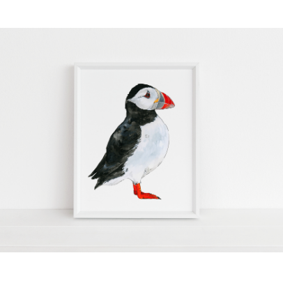 Puffin Art Print