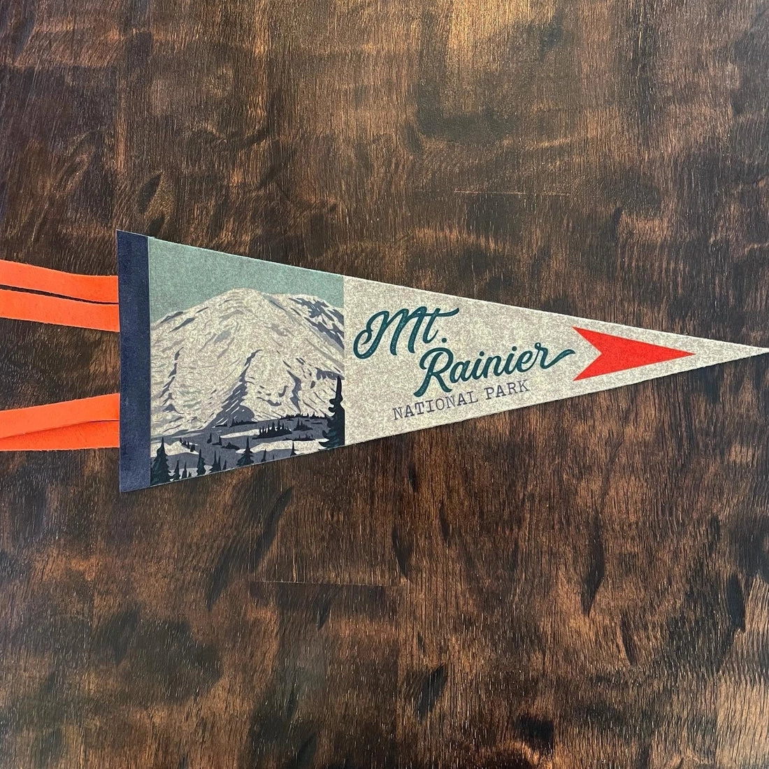 Mt Rainier National Park Pennant