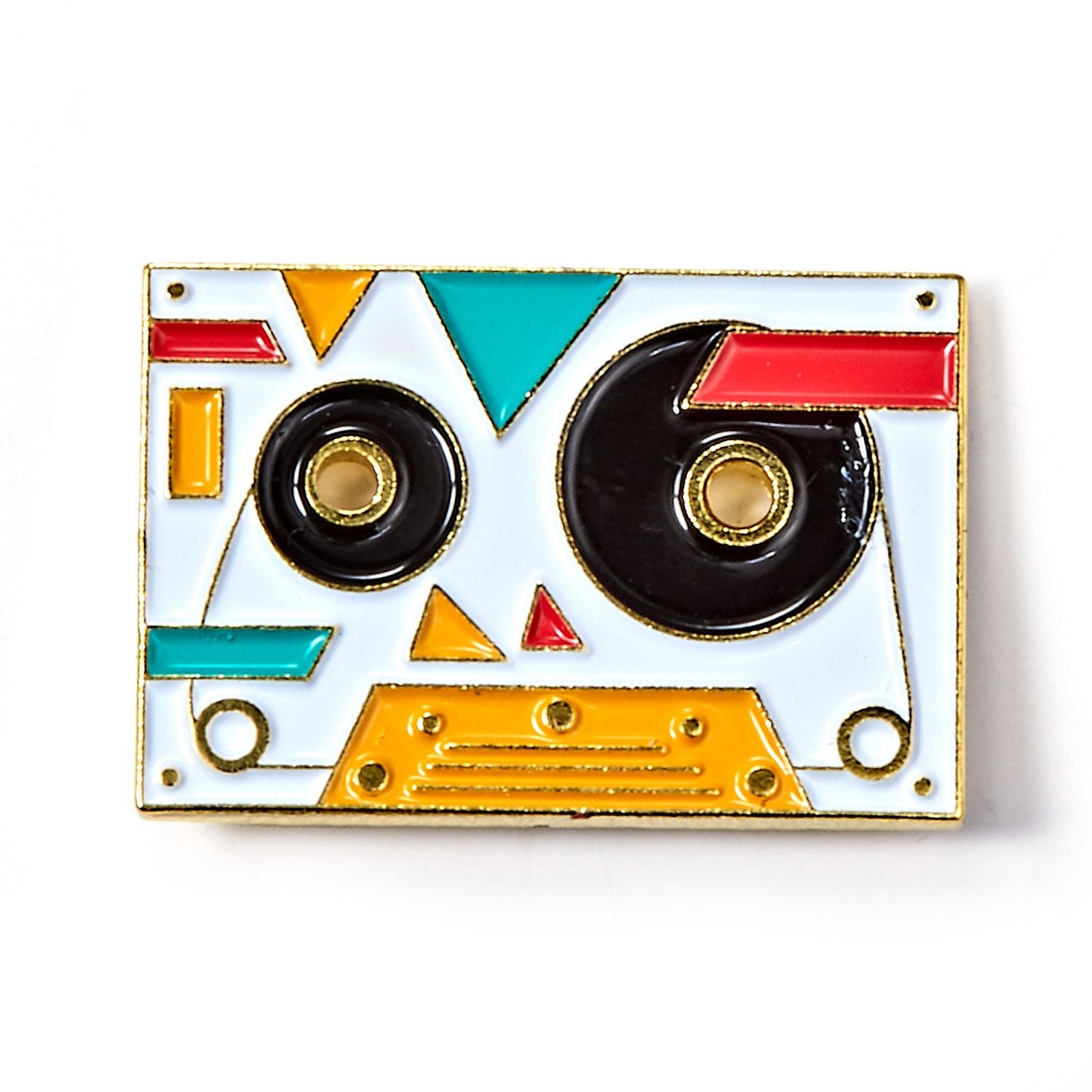 Retro Mix Tape Soft Enamel Pin