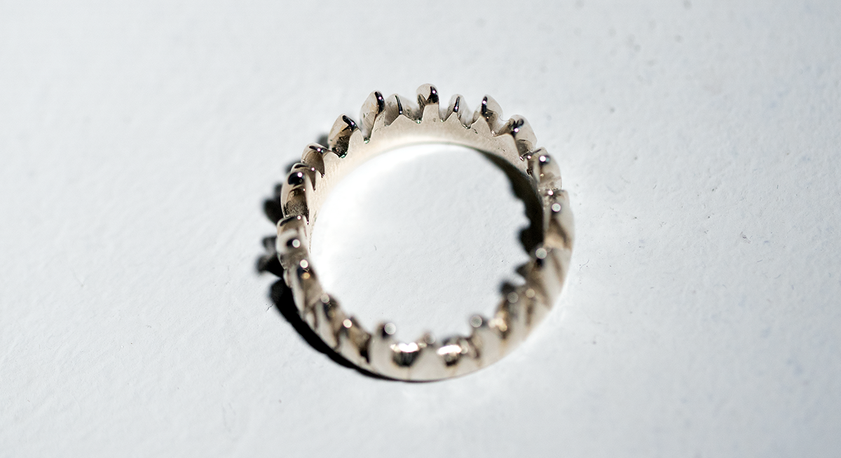 Ring of Fire - Sterling Silver