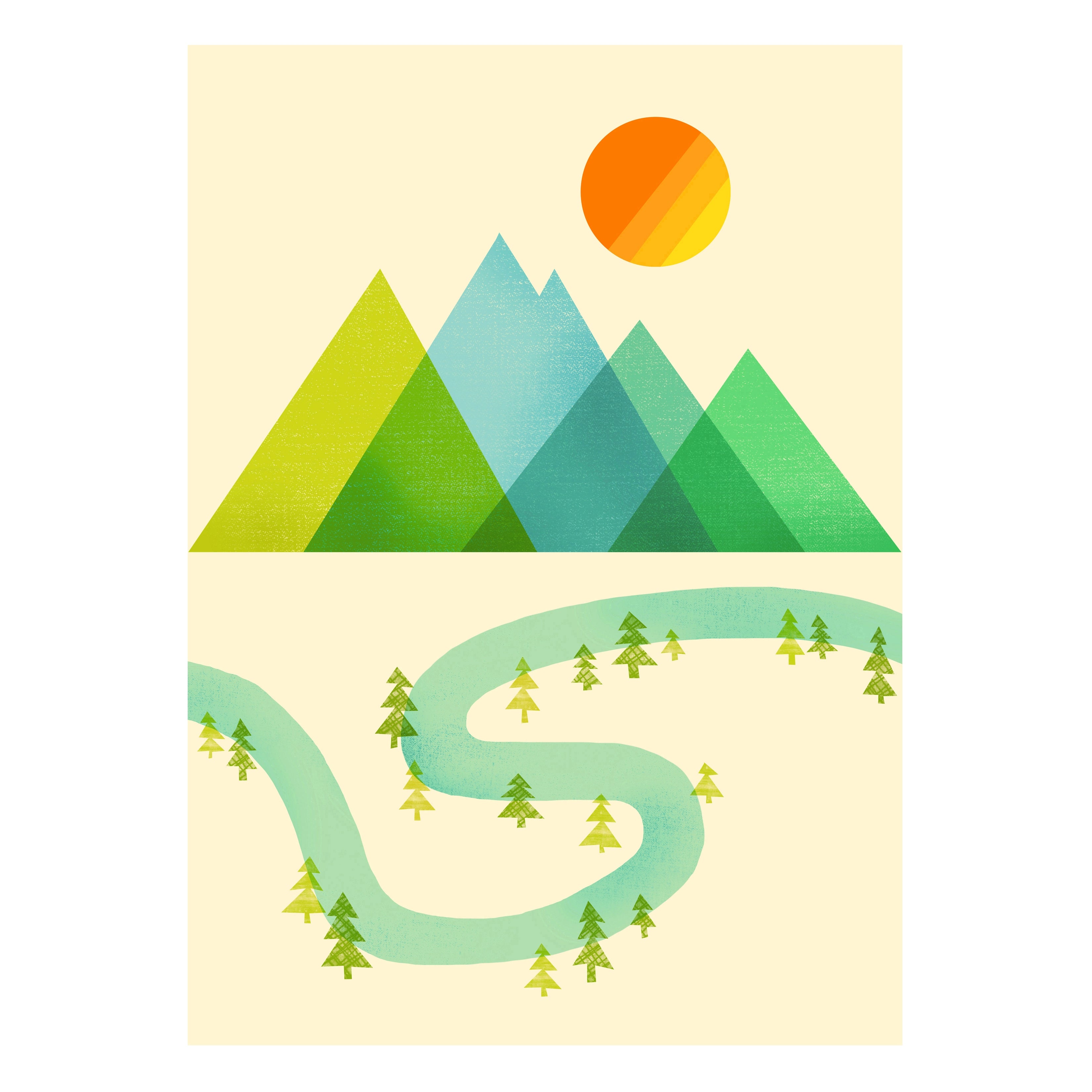River Bend - Art Prints