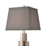 Rochester 32" Tall 1-Light Metal & Marble Table Lamp