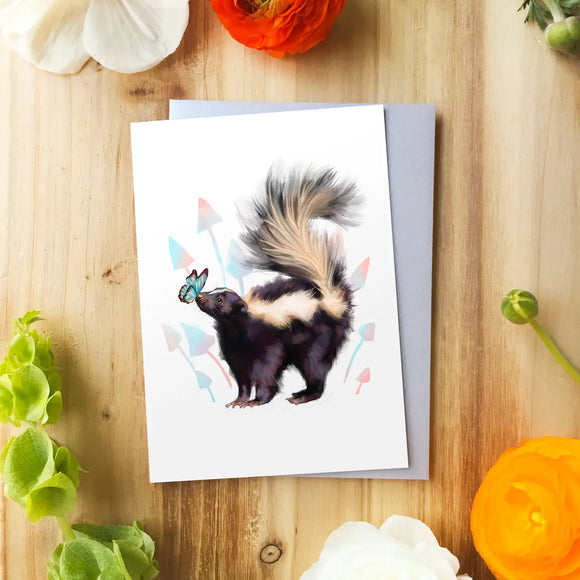 Woodland Skunk | Greeting Card