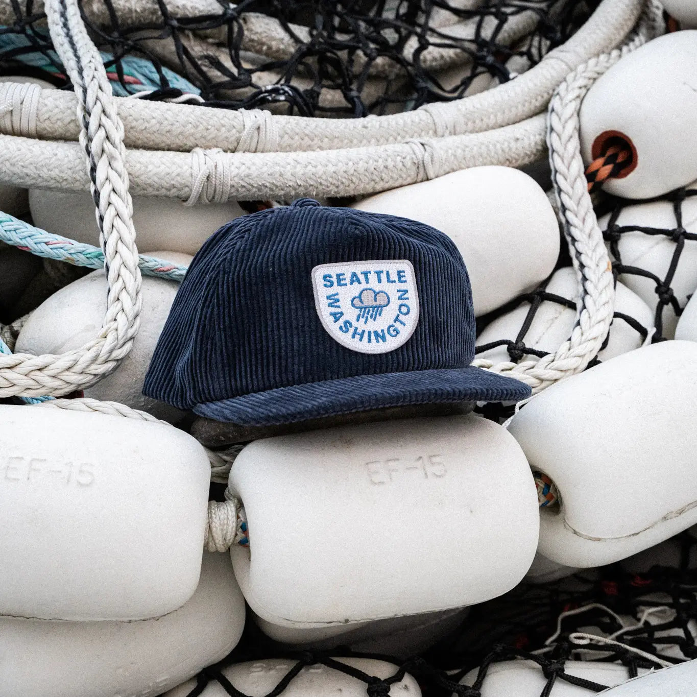 Seattle Corduroy Snapback Hat - PNW Corduroy Hat