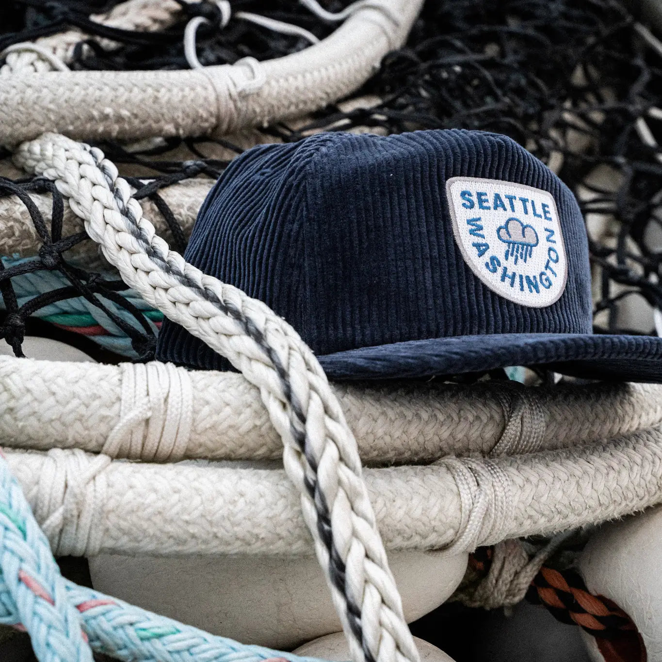 Seattle Corduroy Snapback Hat - PNW Corduroy Hat