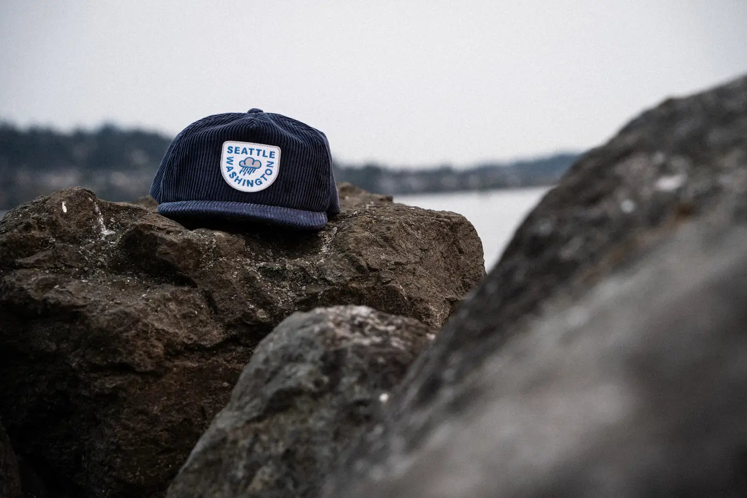 Seattle Corduroy Snapback Hat - PNW Corduroy Hat