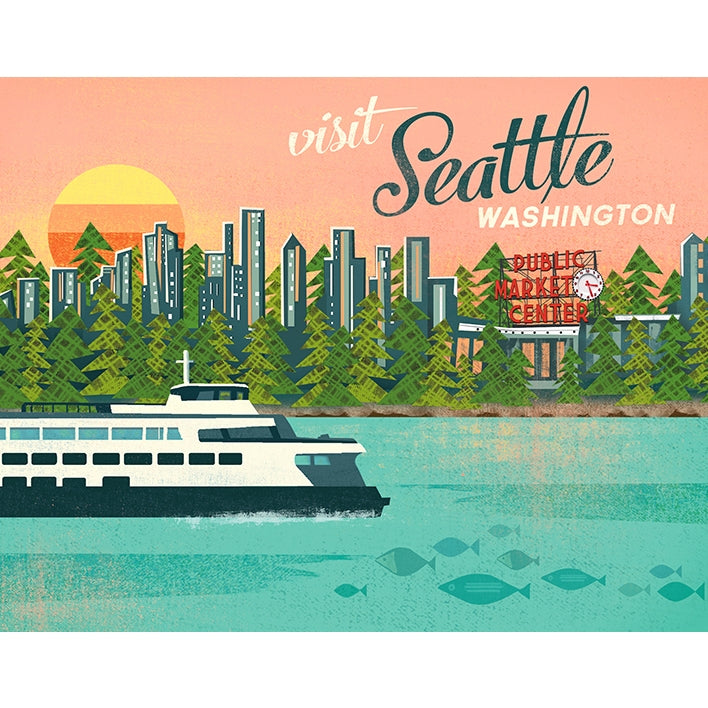 Seattle Market - Art Prints