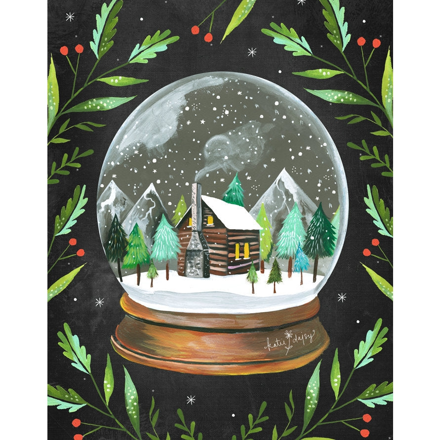 Snowglobe Art Print