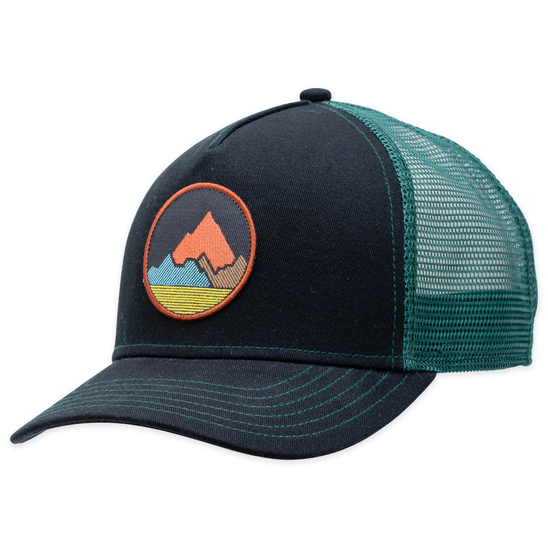 Spike Trucker Hat Black