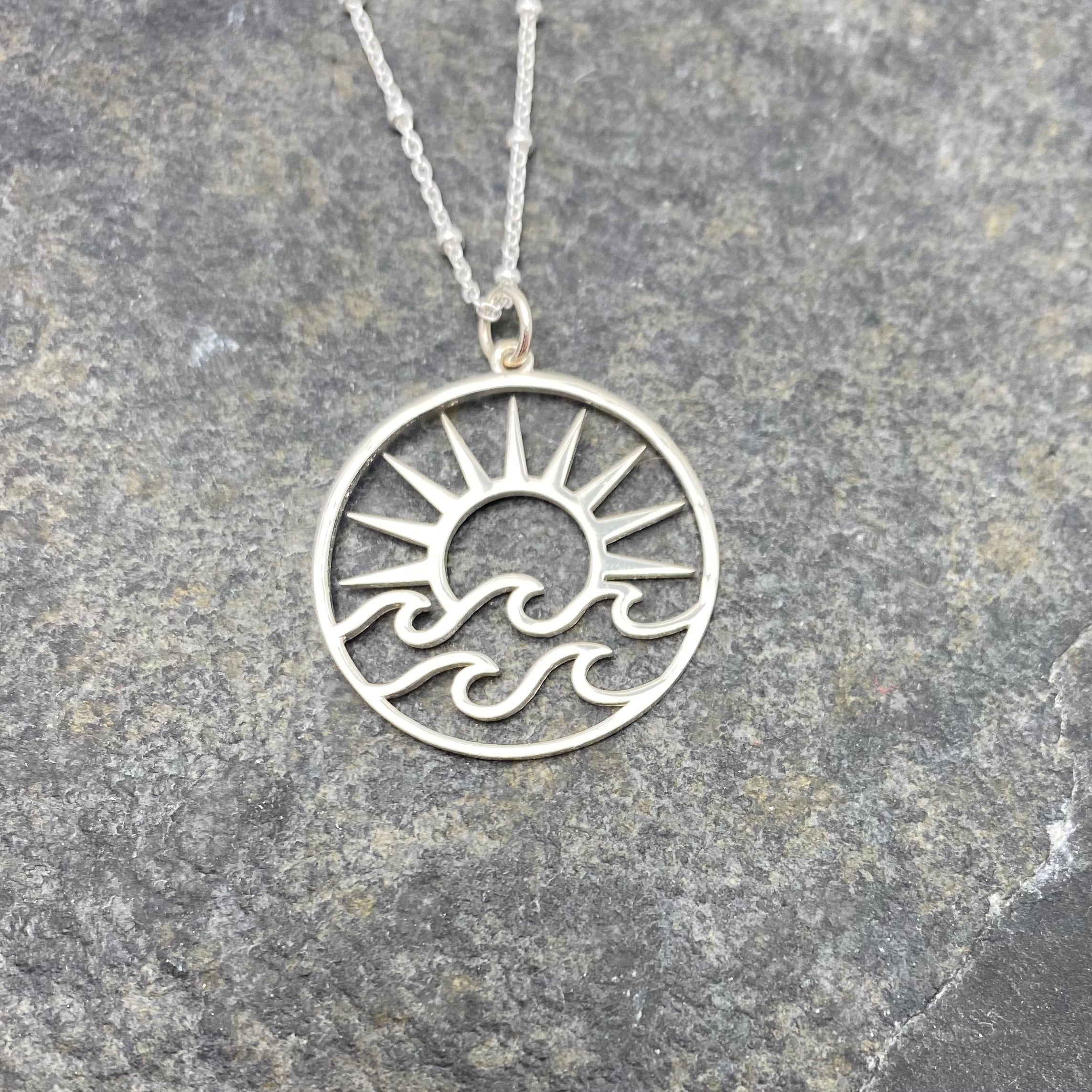 Sunshine and Waves Neckalce
