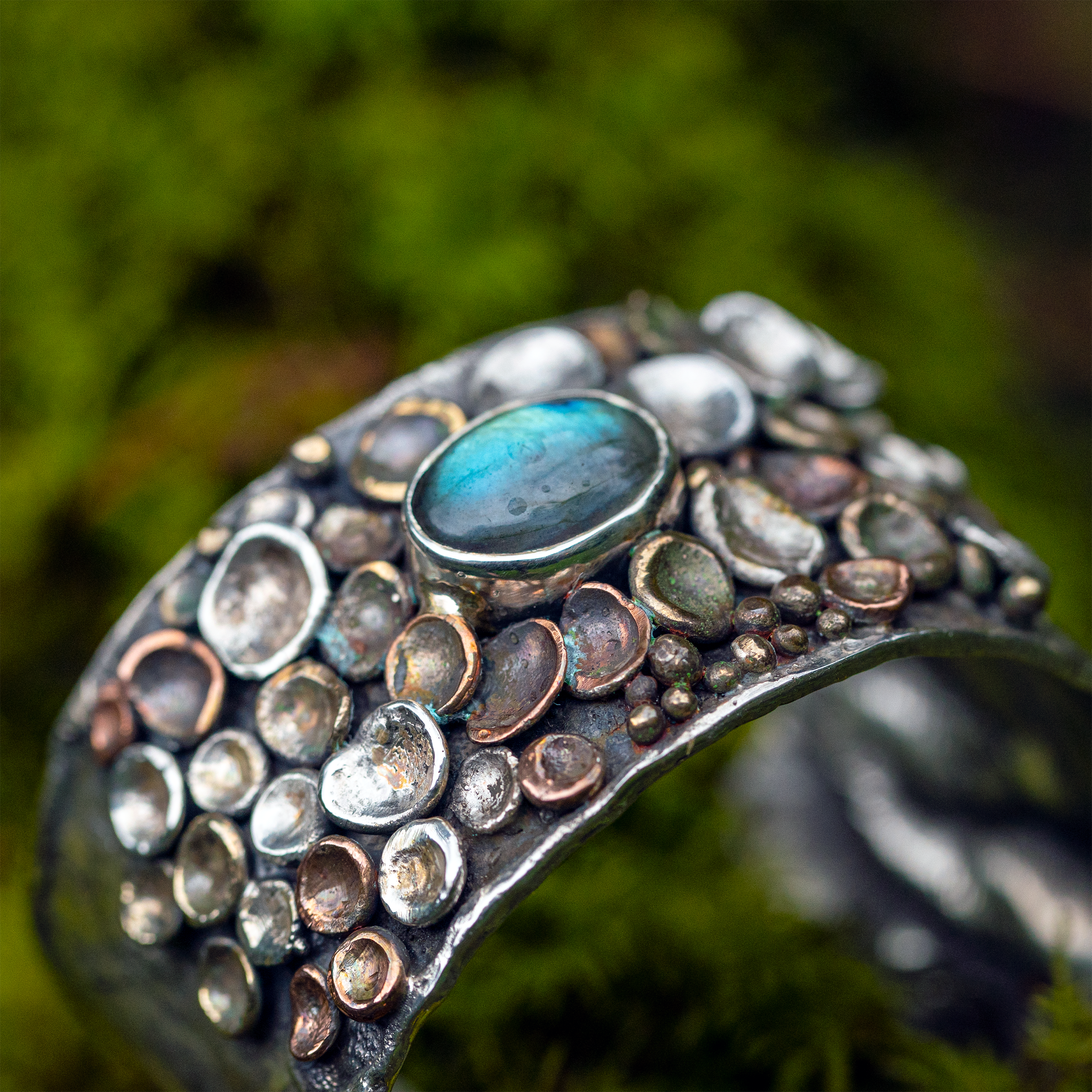 Pebbles on the Beach Cuff Series