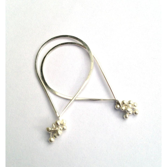 Tear Hoops Earrings